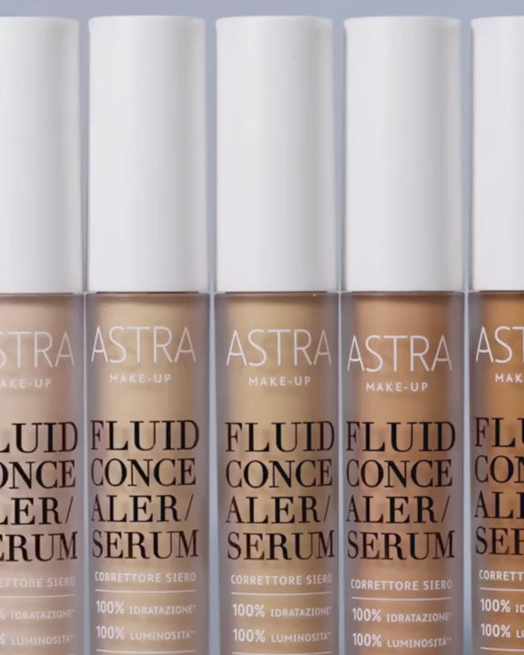 ASTRA MAKE UP FLUID CONCEALER SERUM - Correttore Siero Idratante Illuminante