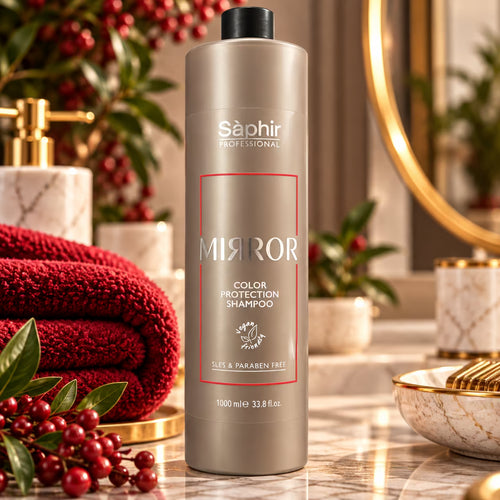 SÁPHIR PROFESSIONAL MIRROR COLOR PROTECTION SHAMPOO - Shampoo Protettivo per Capelli Colorati 300 ml / 1000 ml