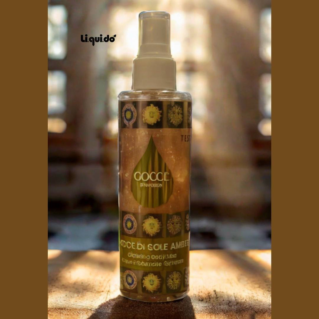 GOCCE DI NAPOLEON | Gocce di Sole Amber - Acqua Corpo Profumata Glitterata