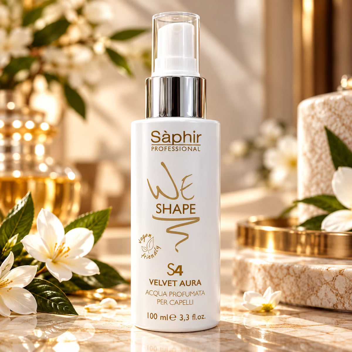 SÁPHIR PROFESSIONAL WE SHAPE S4 VELVET AURA ACQUA PROFUMATA PER CAPELLI 100ml