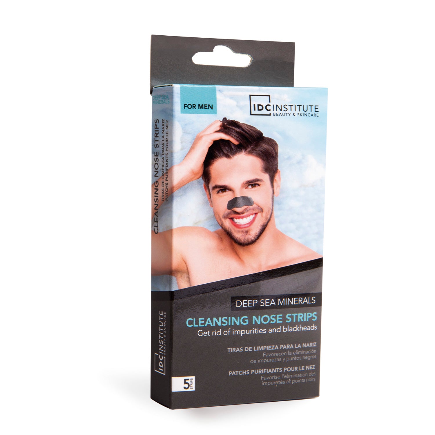 IDC - STRISCE NASALI UOMO CON MINERALI DEL MAR MORTO - Elimina i punti neri e impurità