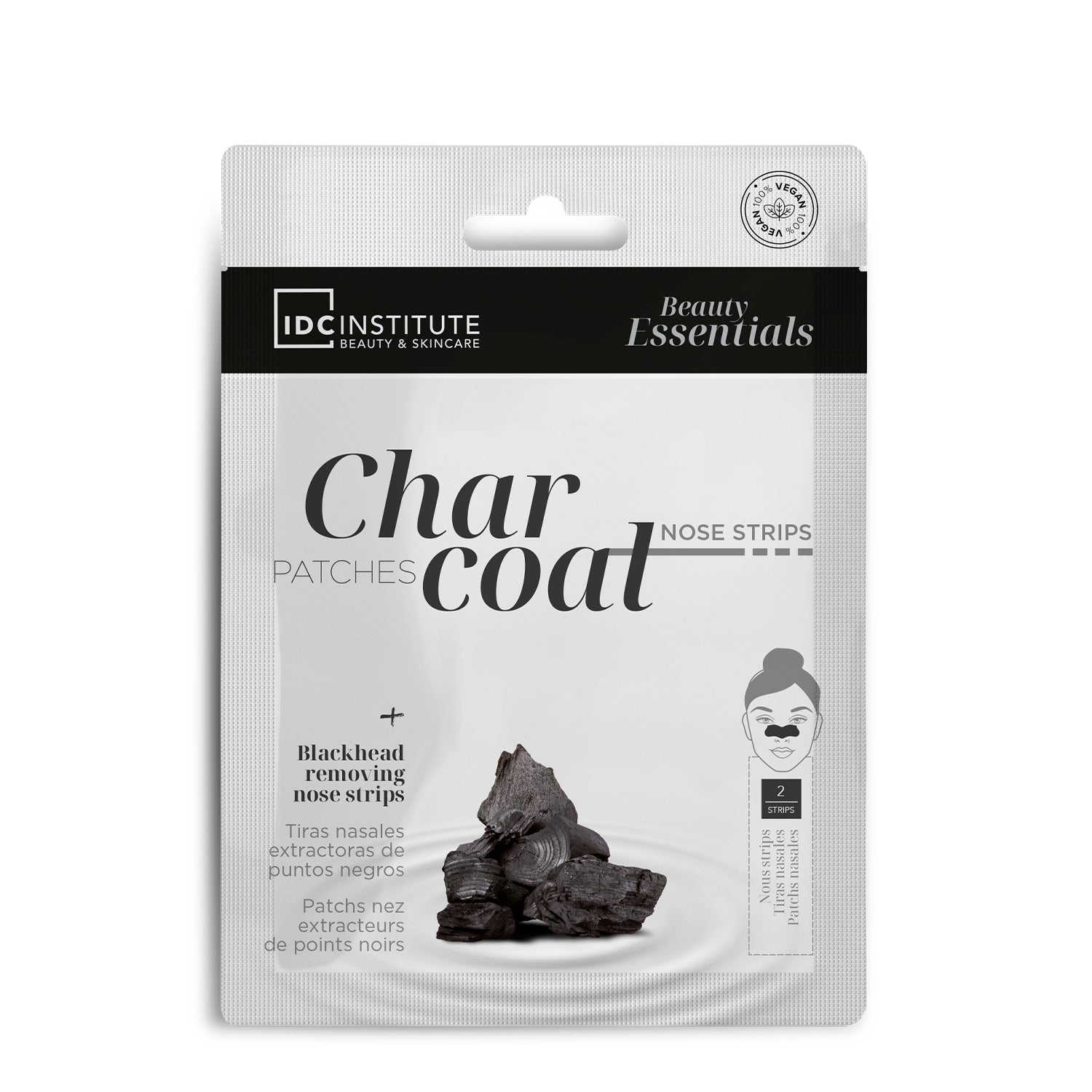 IDC - STRISCE NASALI AL CARBONE ATTIVO - Elimina i punti neri