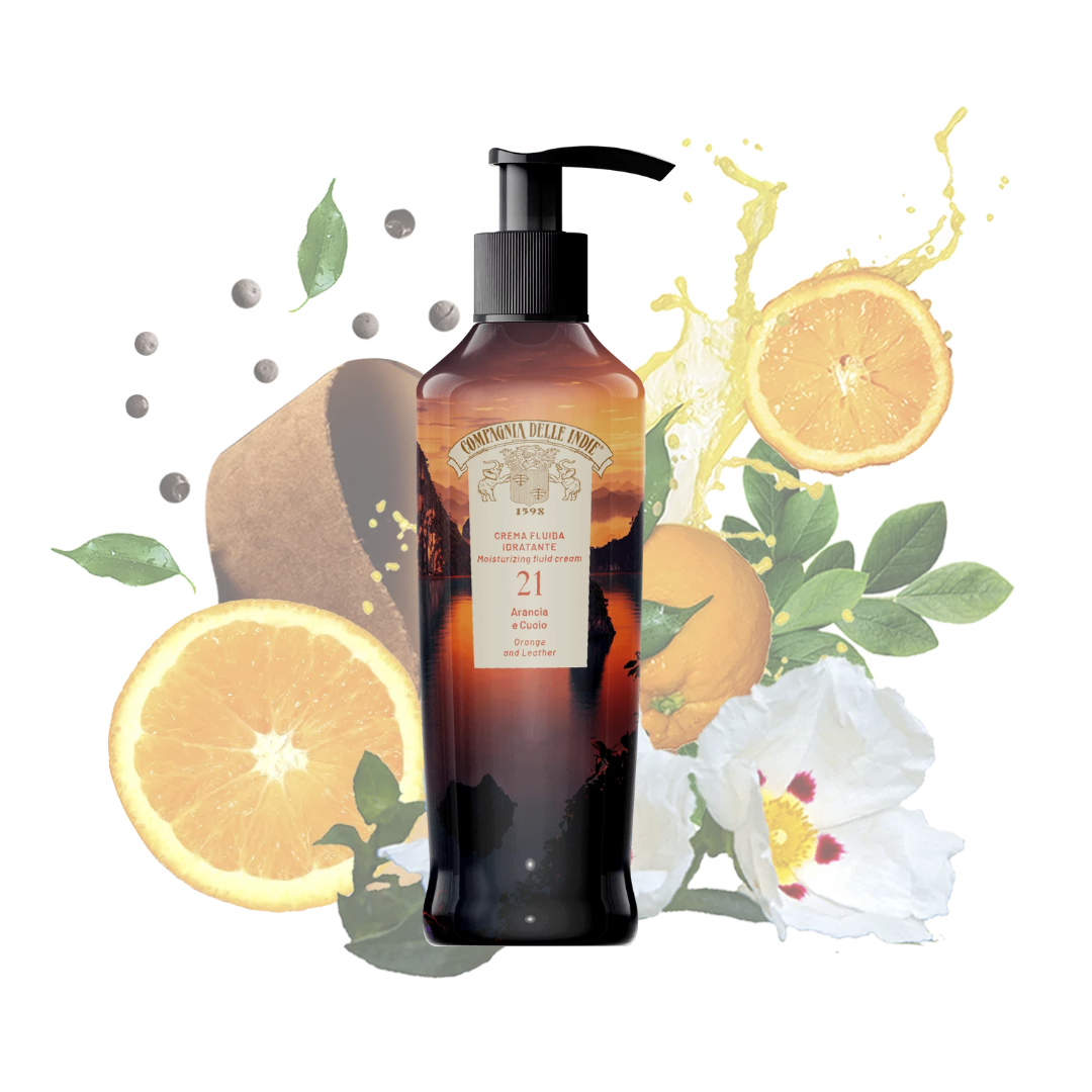 CREMA FLUIDA IDRATANTE  - 21 Arancio e Cuoio