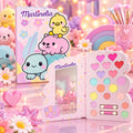 MARTINELIA MY BEST FRIENDS PALETTE - Palette Trucco Bambina con 12 Ombretti e 7 Lip Gloss