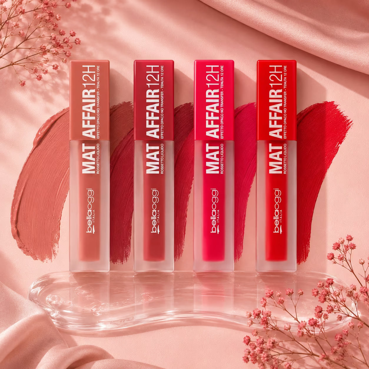 BELLAOGGI MAT AFFAIR 12H - Rossetto Effetto Opaco No Transfer 4,4ml