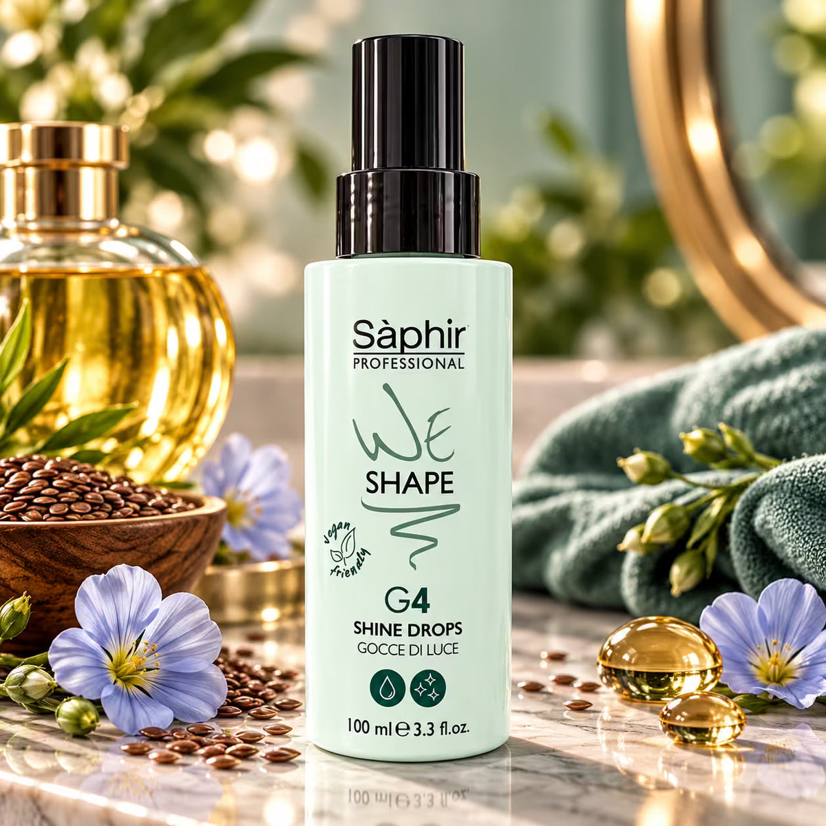 SÁPHIR PROFESSIONAL WE SHAPE G4 SHINE DROPS - Gocce Di Luce 100ml