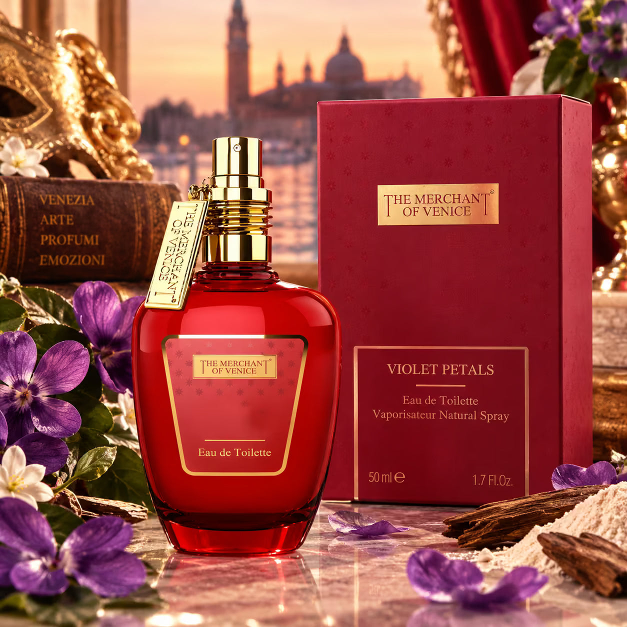 Campioni THE MERCHANT OF VENICE VIOLET PETALS - Eau De Toilette 50ml
