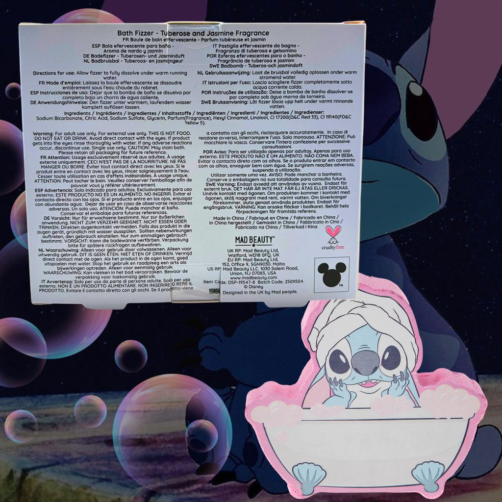 DISNEY STITCH BATH FIZZER - Bomba da Bagno Effervescente