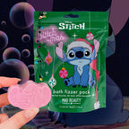 DISNEY STITCH CHRISTMAS BATH - 6 Bombe da Bagno Effervescente