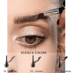 GEISHA BROWS CREMA GEL SOPRACCIGLIA - Crema Gel Colorata Sopracciglia Waterproof