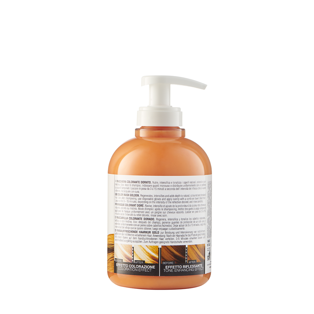 ALAMA SOS COLOR & GO - Maschera colorata condizionante Dorato