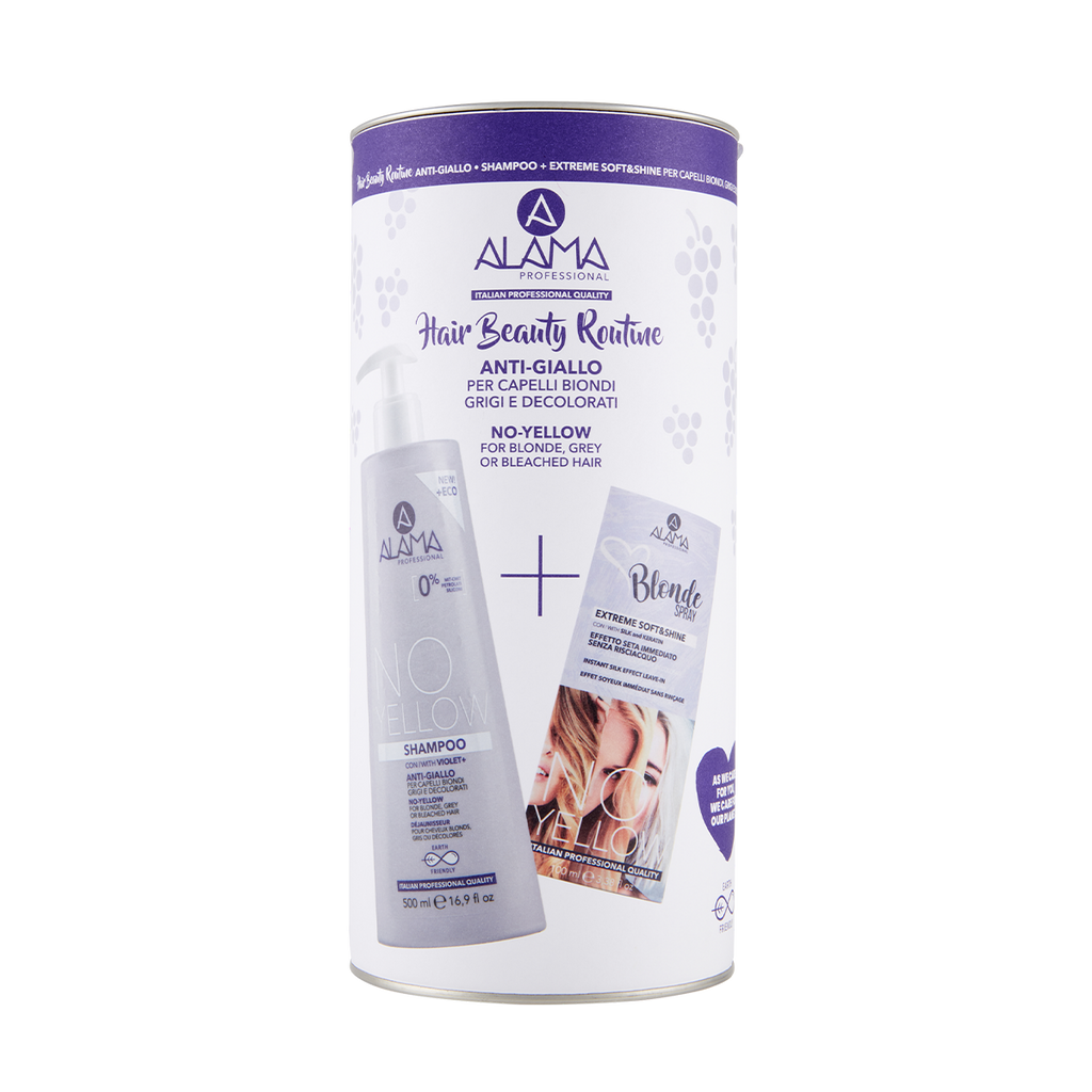 ALAMA PROFESSIONAL Kit hair routine antigiallo