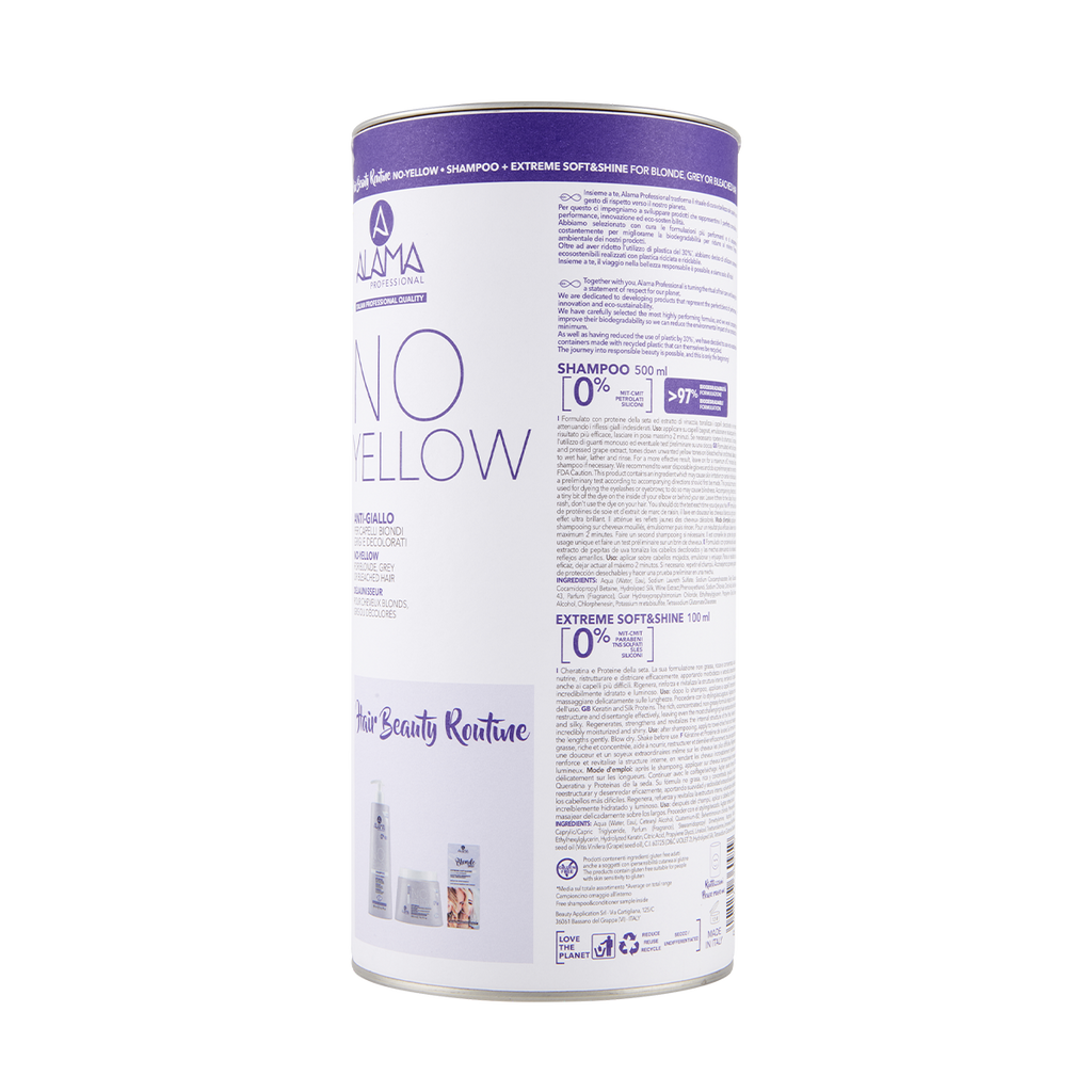 ALAMA PROFESSIONAL Kit hair routine antigiallo
