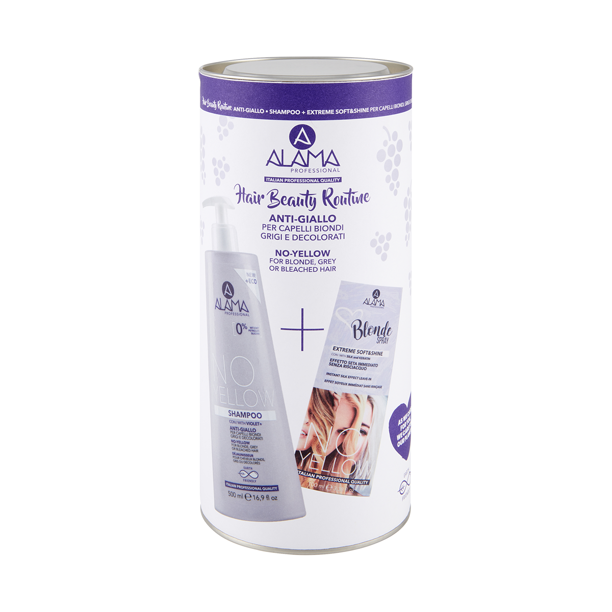 Kit hair routine antigiallo