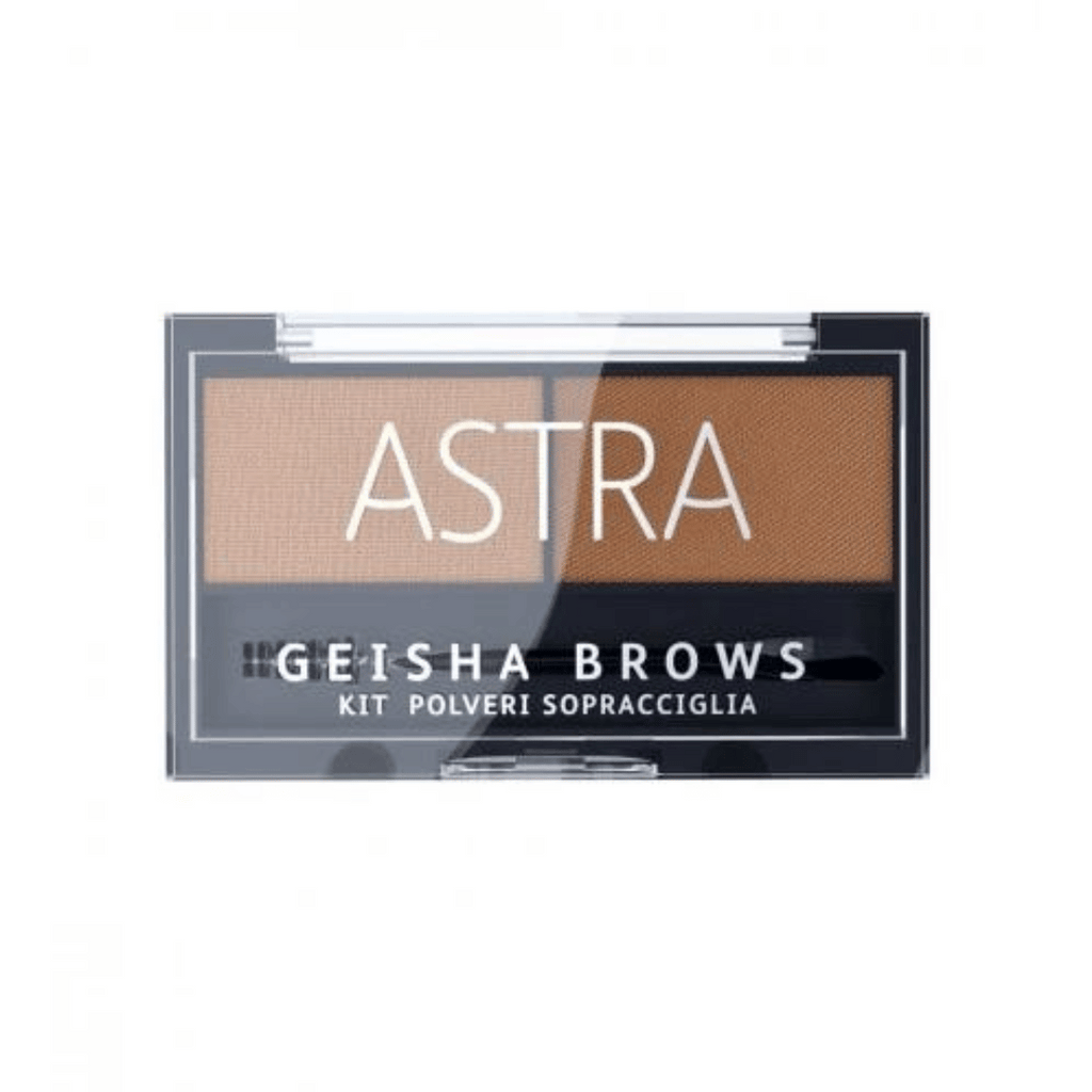 GEISHA BROWS KIT POLVERI SOPRACCIGLIA - Kit polvere sopracciglia compatto