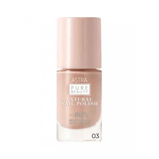 PURE BEAUTY NATURAL NAIL POLISH - Smalto unghie naturale