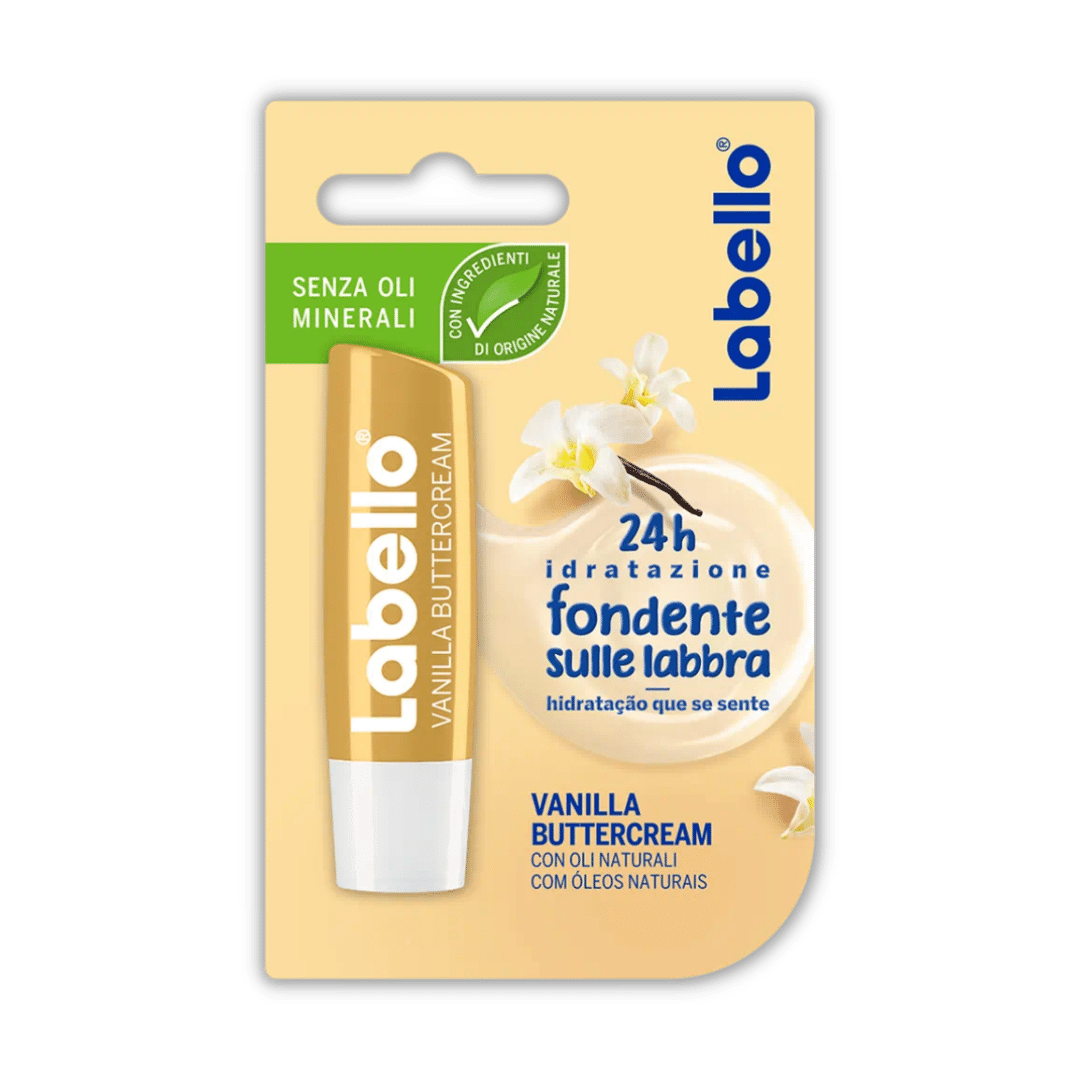 VANILLA BUTTERCREAM - Balsamo labbra alla Vaniglia
