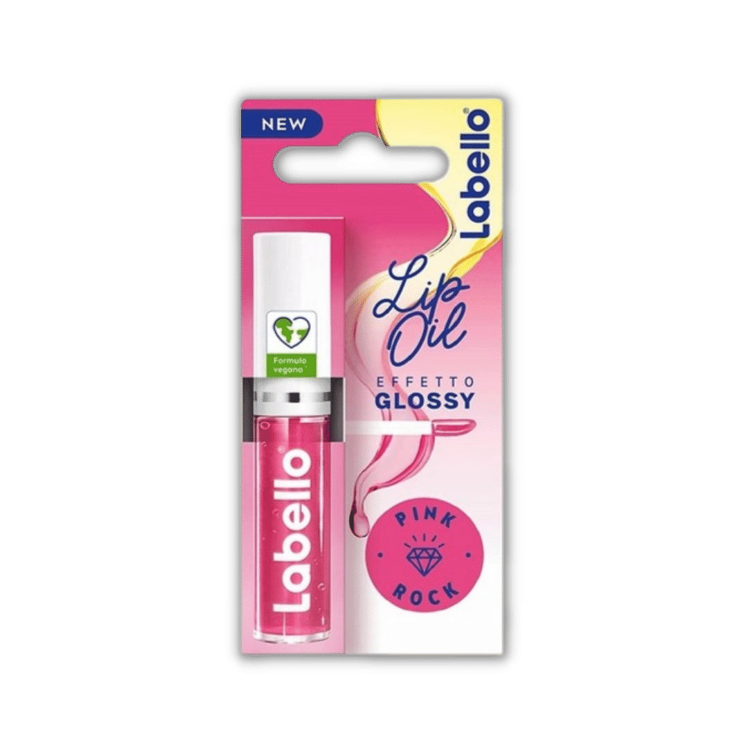 LIP OIL PINK ROCK - Balsamo labbra effetto Glossy