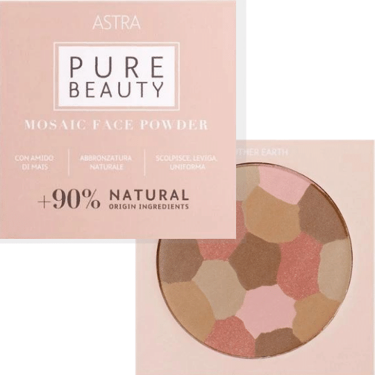 PURE BEAUTY MOSAIC FACE POWDER - Bronzer naturale in polvere